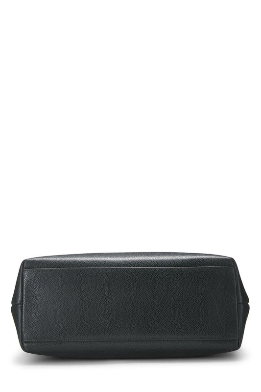 Chanel, Green Caviar 'CC' Tote Small, Green