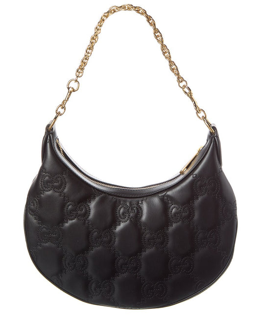 Luxury Gucci Trending 2025 GG Small Matelasse Leather Hobo Bag