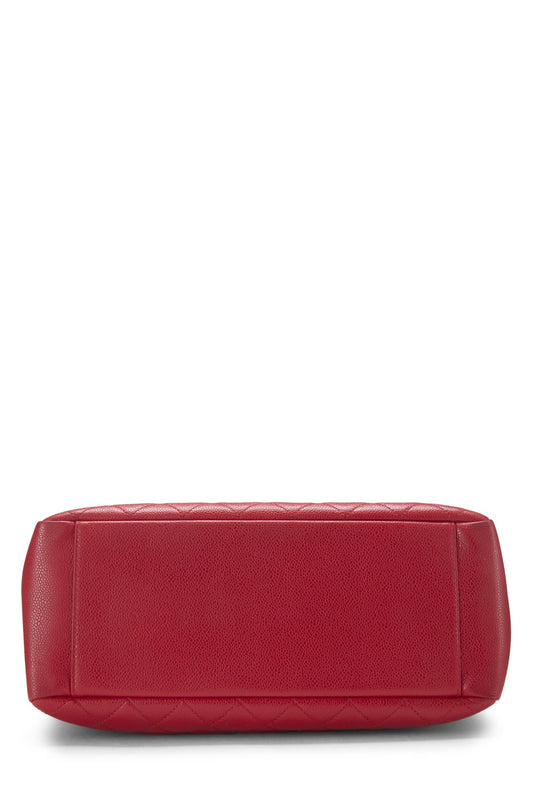 Chanel, Red Caviar Grand Shopping Tote (GST), Red