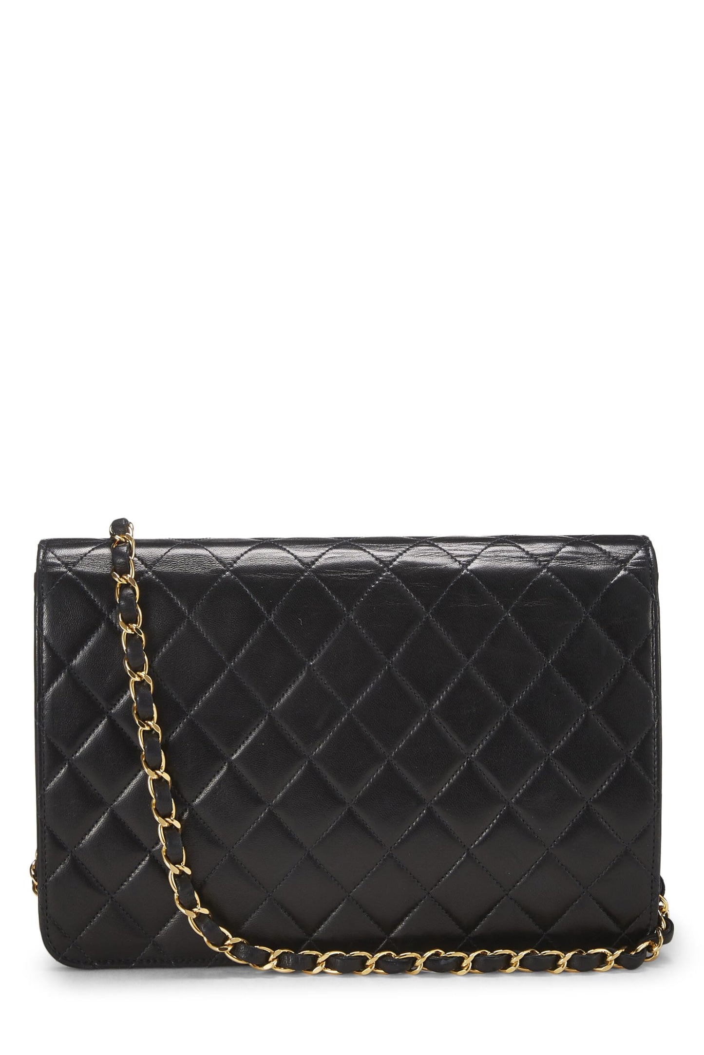 Chanel, Black Quilted Lambskin Turnlock Ex Flap Medium, Black