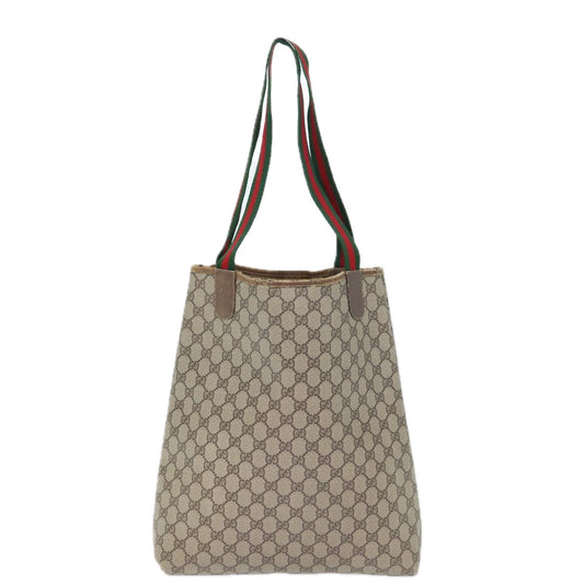 Luxury Gucci Trending 2025 GG Canvas Web Sherry Line Tote Bag PVC Beige Green Red 72160