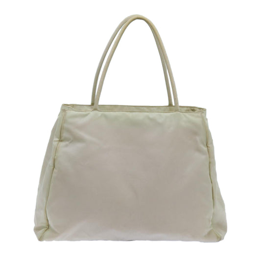 Luxury PradaHand Bag Nylon Beige 72704
