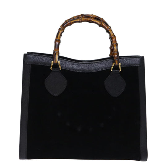 Luxury Gucci Trending 2025 Bamboo Hand Bag Suede Black 002 853 0260 72721