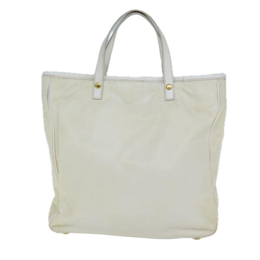 Luxury PradaTote Bag Nylon 2way White 73106