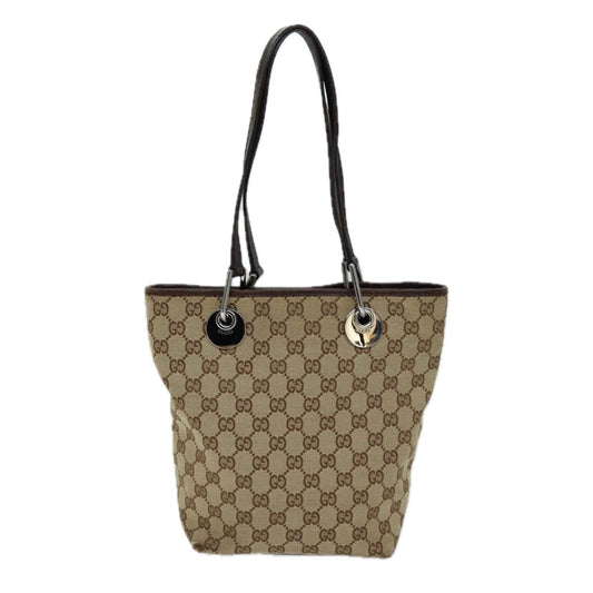 Luxury Gucci Trending 2025 GG Canvas Tote Bag Beige 120840 73375