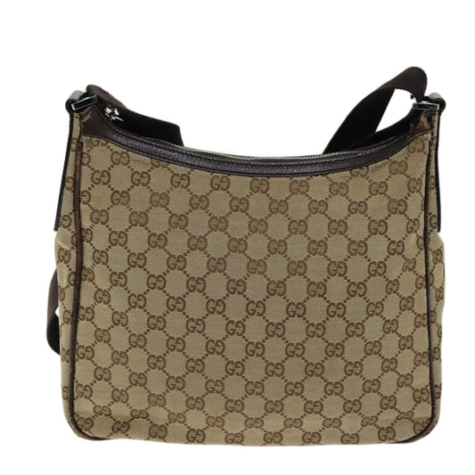 Luxury Gucci Trending 2025 GG Canvas Shoulder Bag Beige 114272 73889