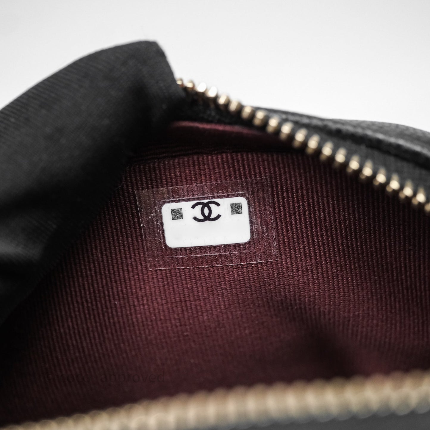 Chanel Classic Mini Backpack Black Caviar Light Gold Hardware