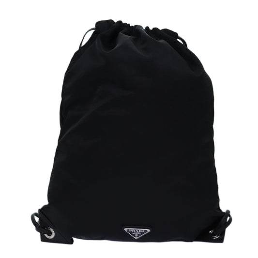 Luxury PradaKnapsack Shoulder Bag Nylon Black 75427