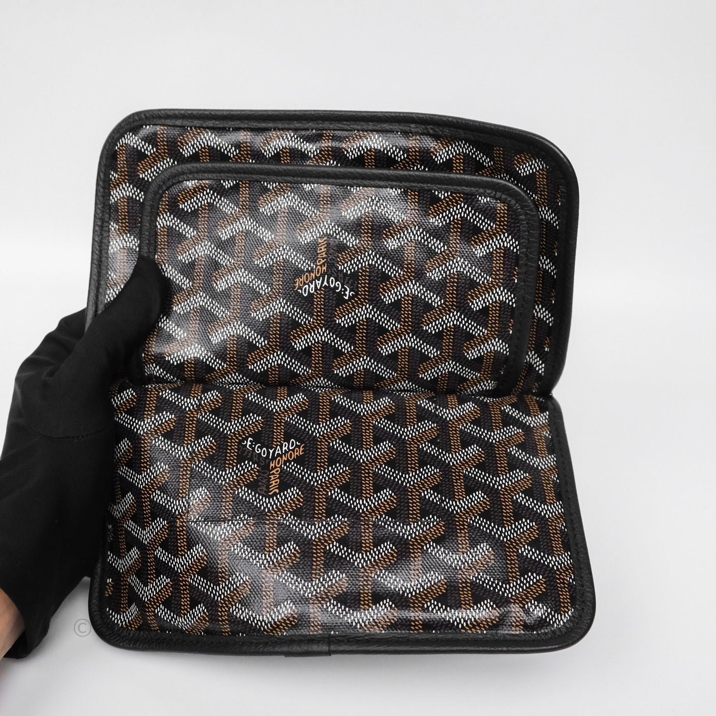 Goyard Plumet Pocket Wallet Black