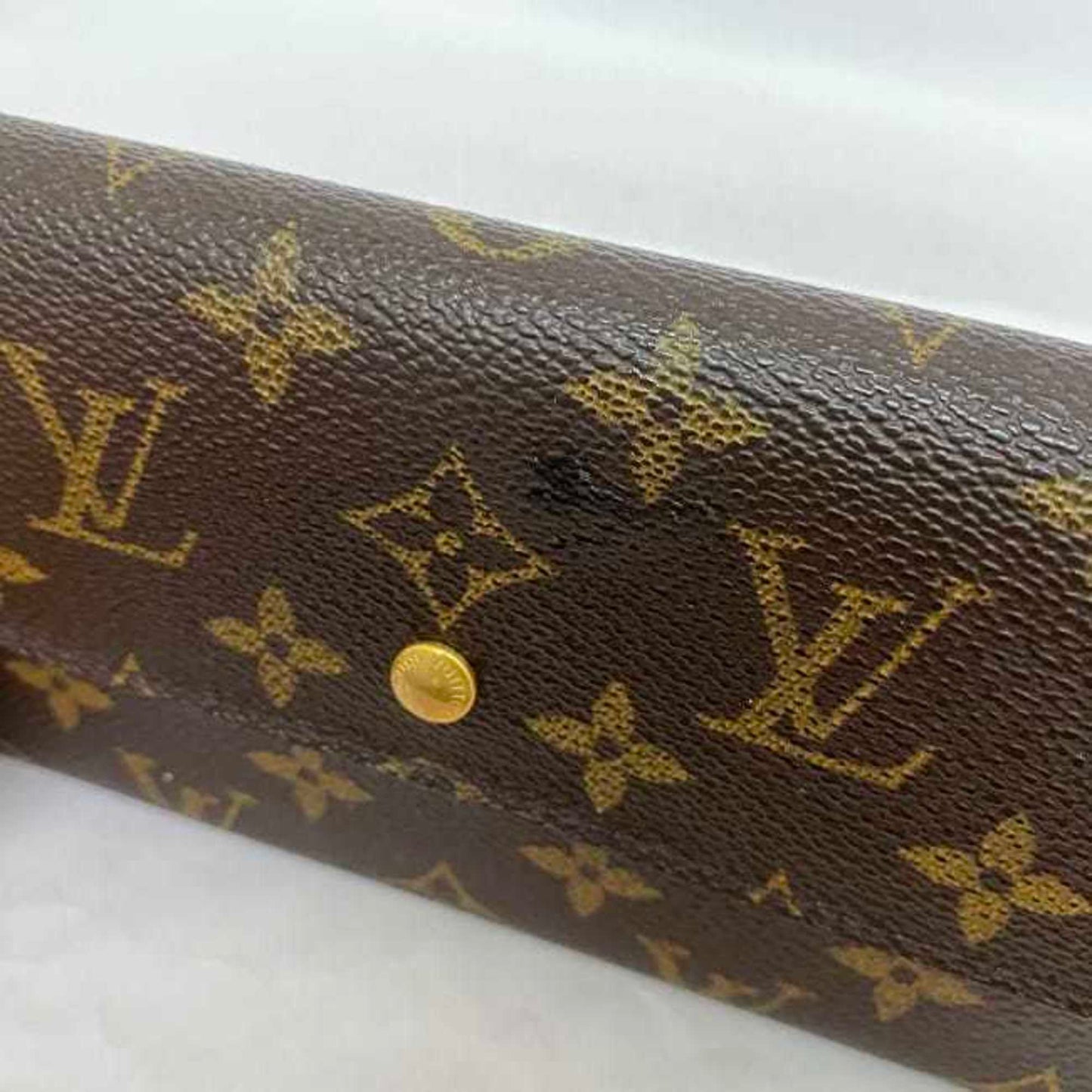 Louis Vuitton Portefeuille Sarah Canvas Wallet ()