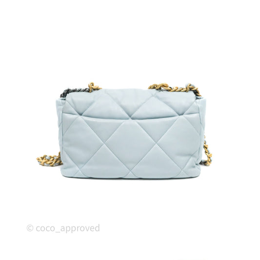 Chanel 19 Medium Blue Mixed Hardware