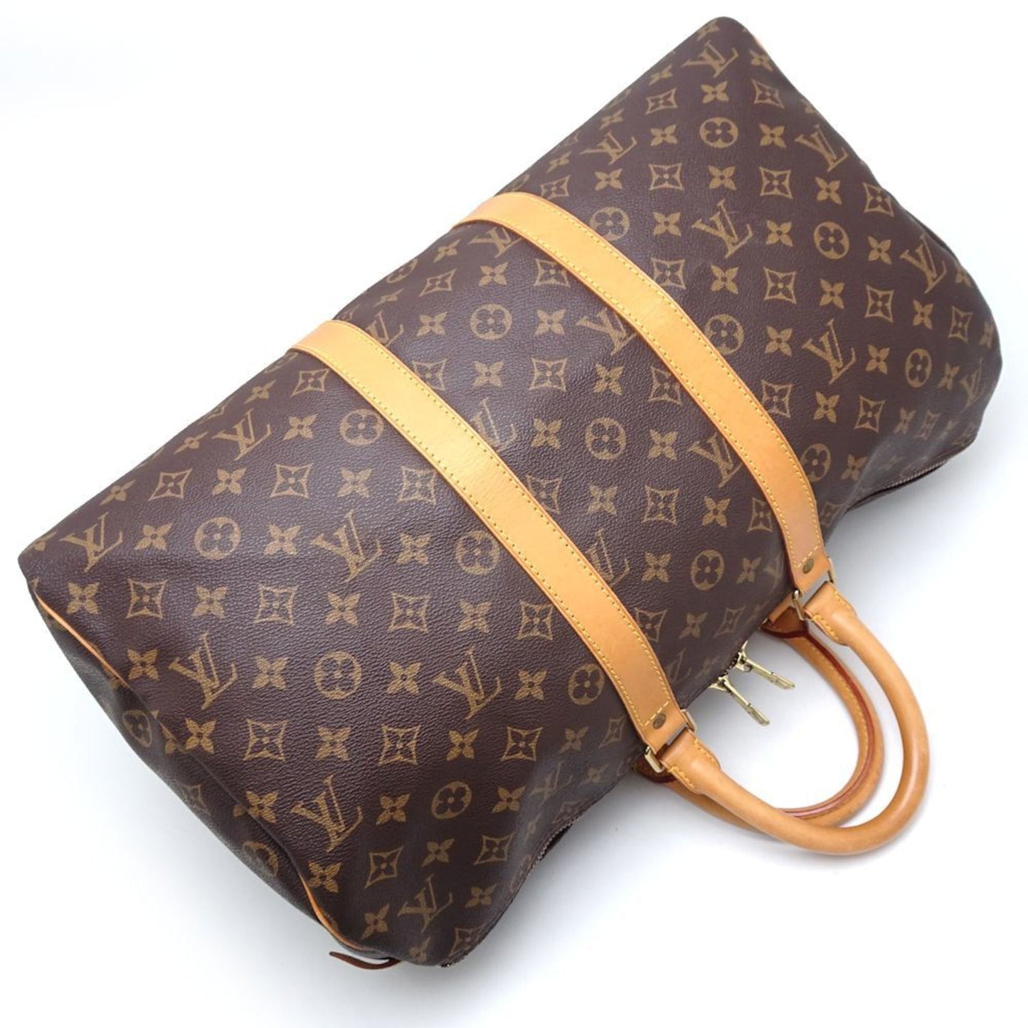 Louis Vuitton Keepall 45 Canvas Travel Bag ()