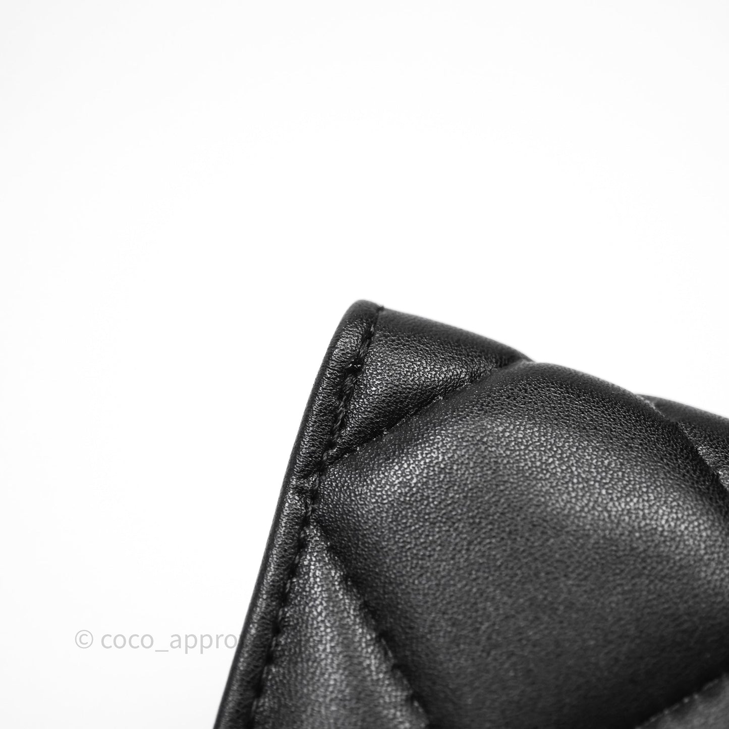 Chanel CC Chain-Link Square Sunglasses Black