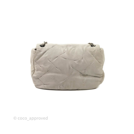 Chanel Flap Bag Iridescent Calfskin Ruthenium Hardware