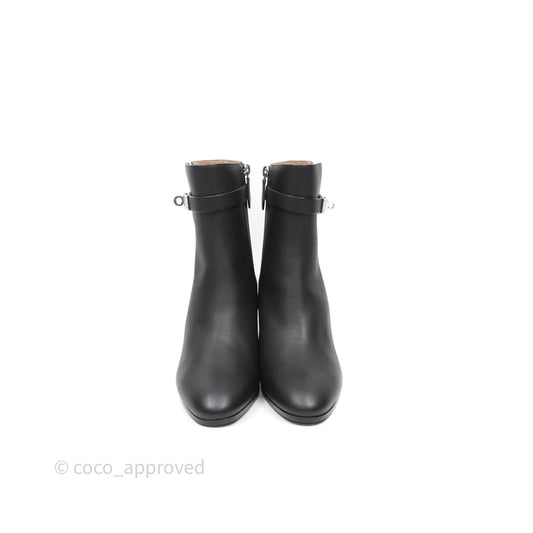 Hermes Saint Germain Ankle Boot Noir Size 39