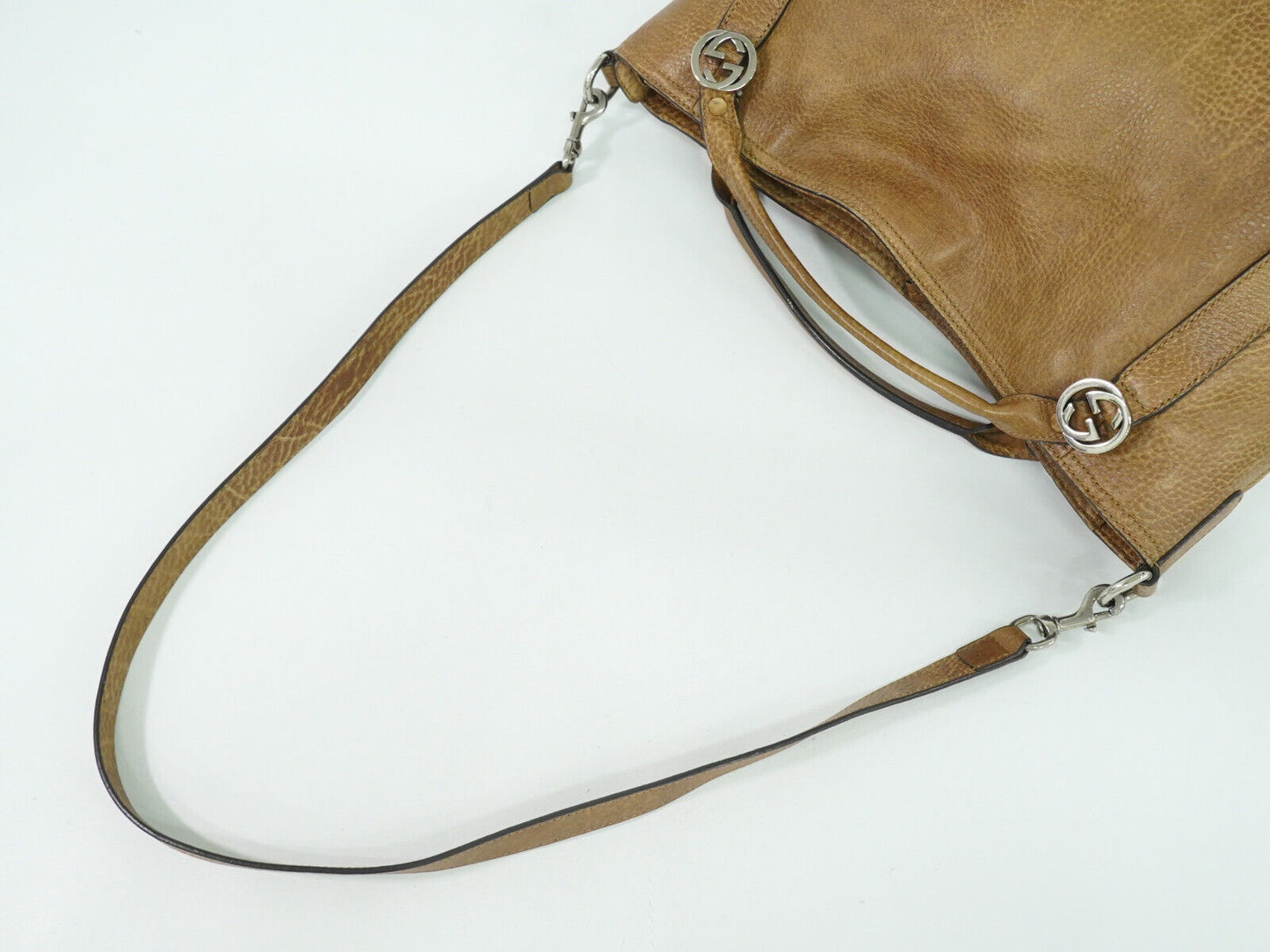 Luxury Gucci Trending 2025 Miss Gg Leather Tote Bag
