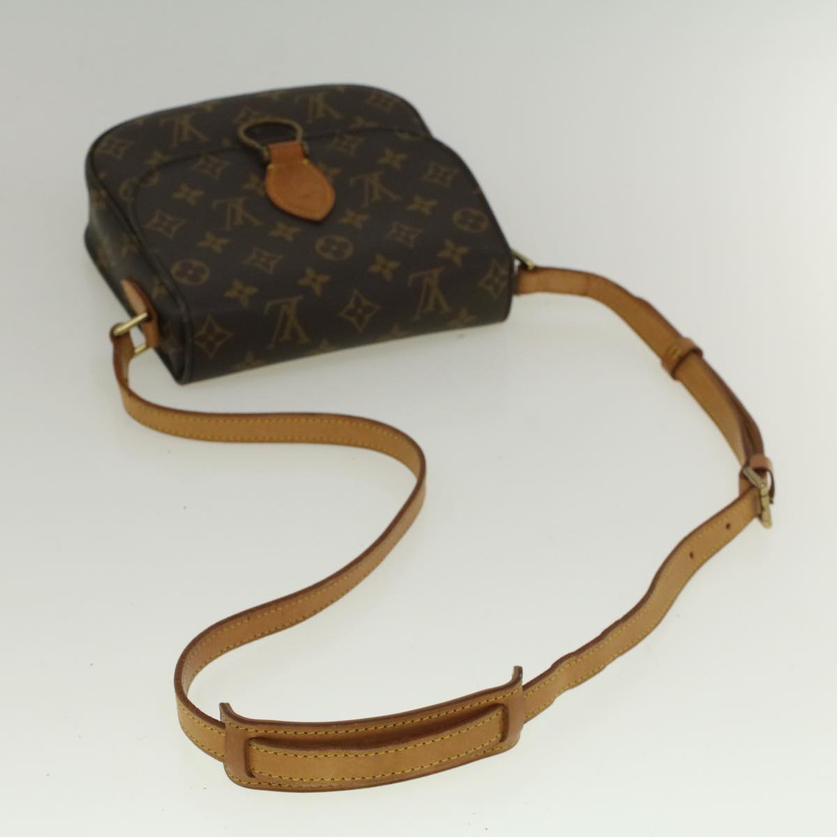 Louis Vuitton Saint Cloud Canvas Shoulder Bag ()