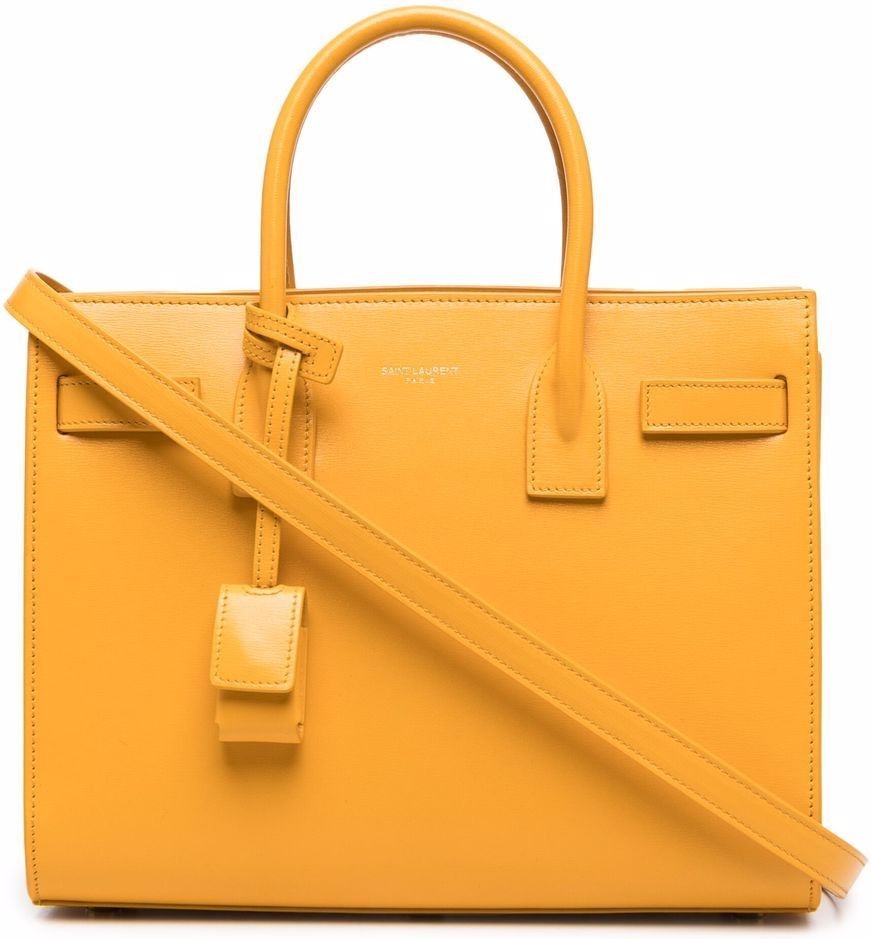 Luxury Saint Laurent Women's Ysl Sac De Jour Baby Bag in Yell Fev/Yell Fev | 42186302G9W7008