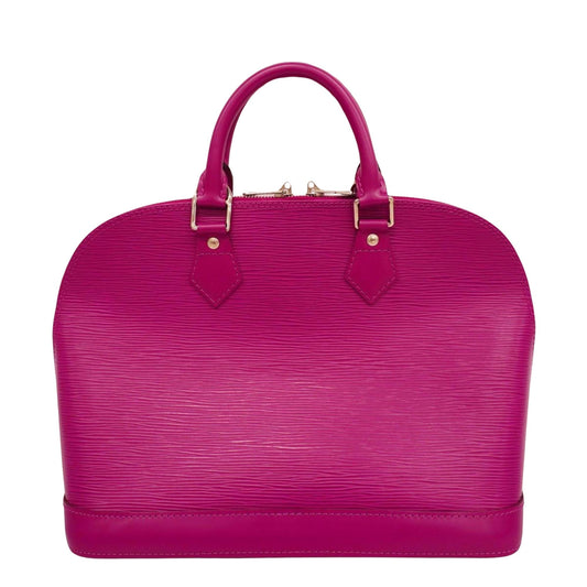 Louis Vuitton Alma Leather Handbag ()