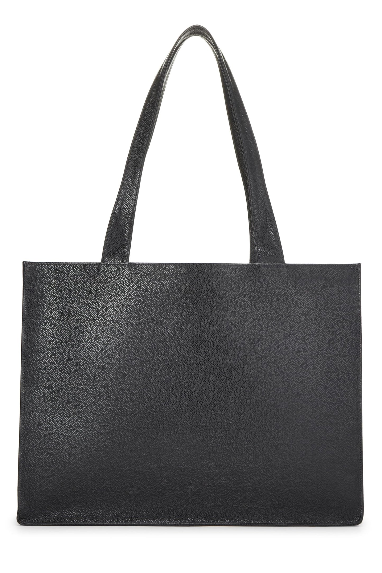 Chanel, Black Caviar 'CC' Tote Medium, Black