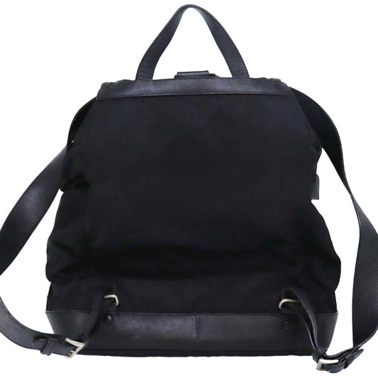 Luxury Prada Backpack Nylon Black 82188