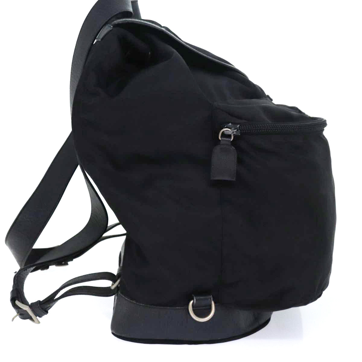Luxury Prada Backpack Nylon Black 82188