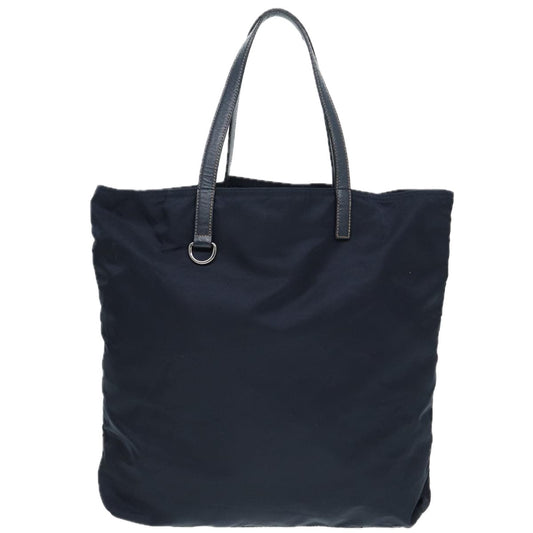 Luxury Prada Tote Bag Nylon Navy 83487