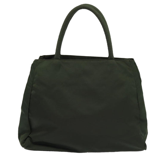 Luxury Prada Tote Bag Nylon Khaki 83695