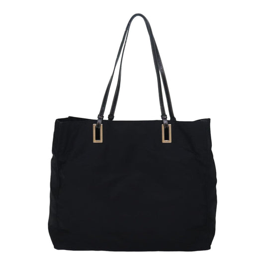 Luxury Prada Tote Bag Nylon Black 83698