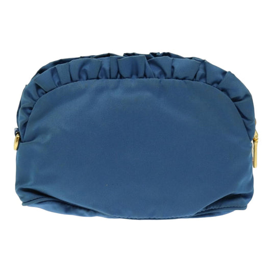 Luxury Prada Pouch Nylon Blue 83739
