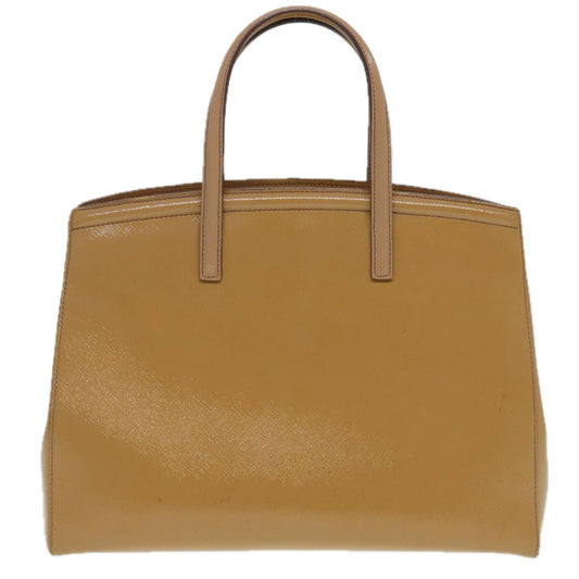 Luxury Prada Hand Bag Safiano leather Beige 83806
