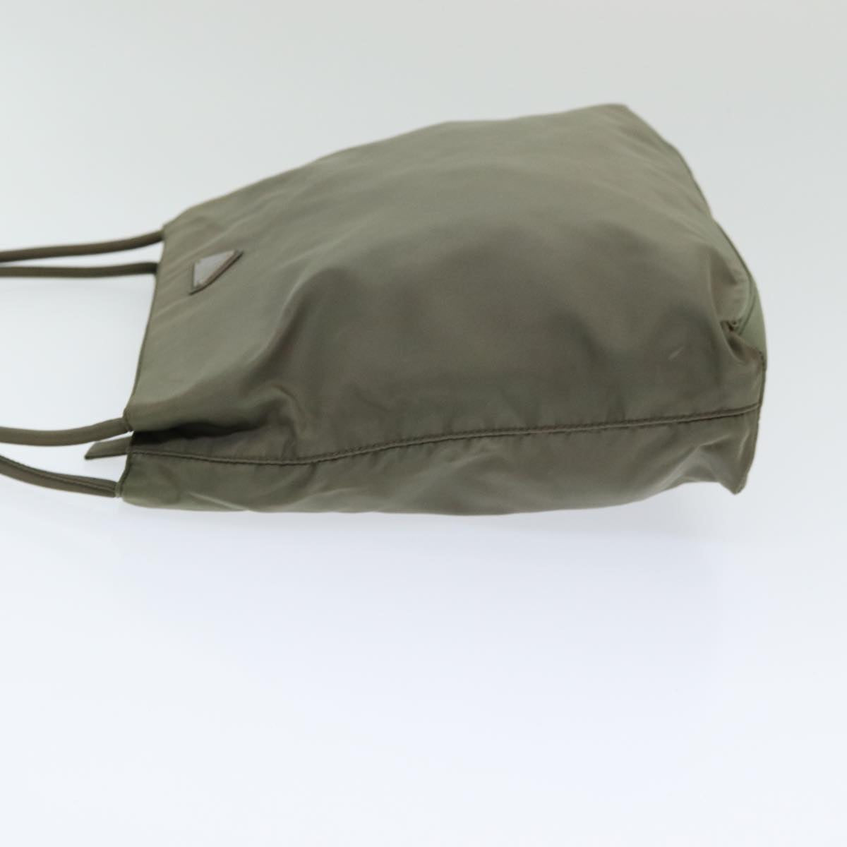 Luxury Prada Tote Bag Nylon Khaki 83950