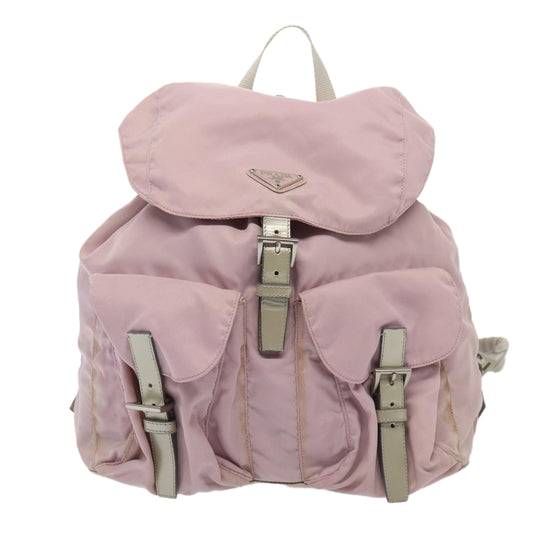 Luxury Prada Hand Bag Nylon Pink 83953