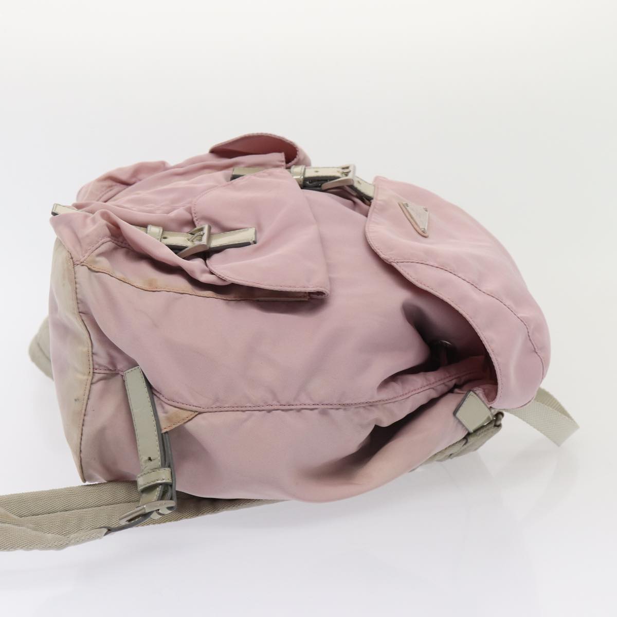 Luxury Prada Hand Bag Nylon Pink 83953