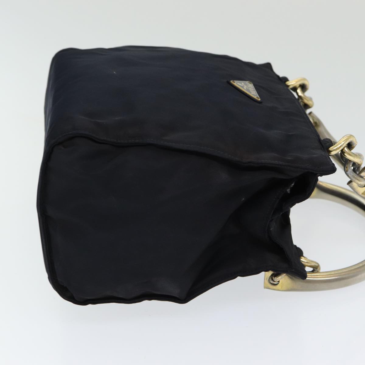 Luxury Prada Hand Bag Nylon Black 83956