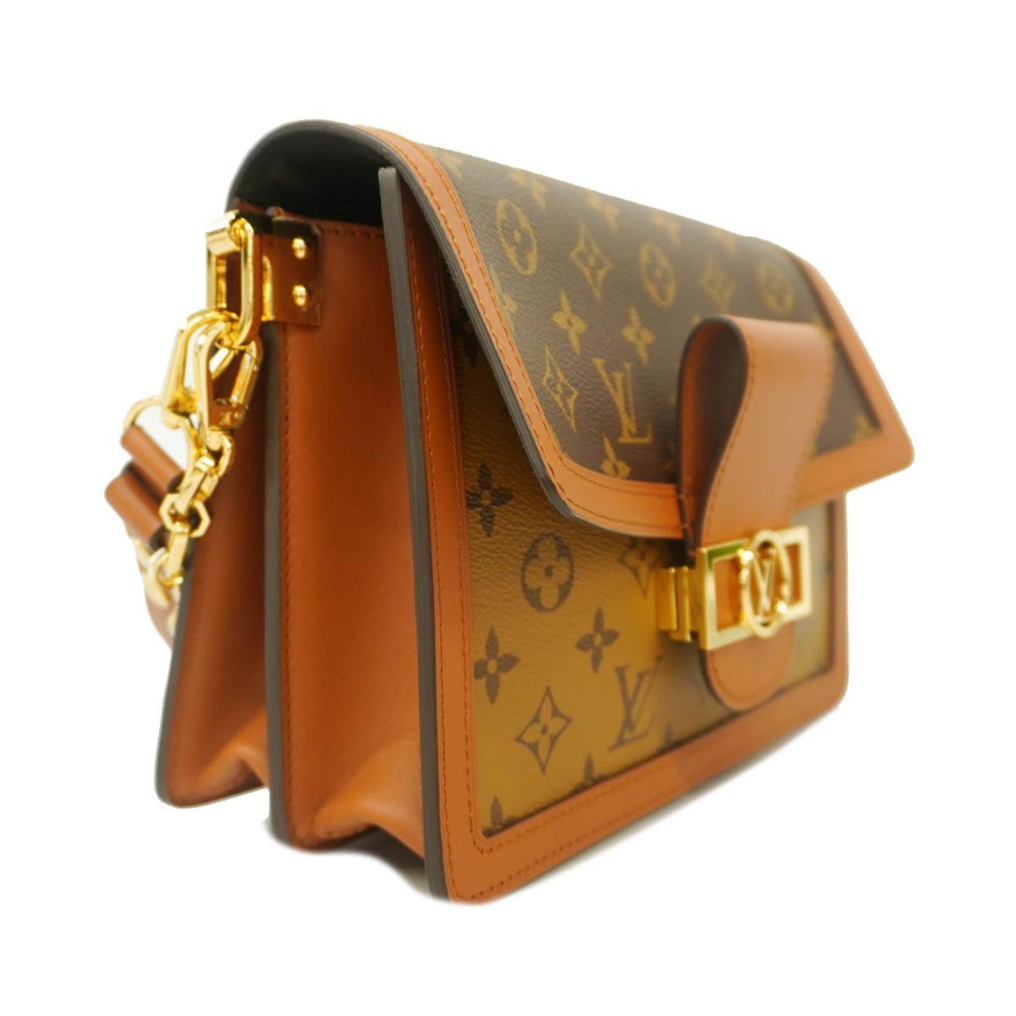 Louis Vuitton Dauphine Canvas Shoulder Bag ()