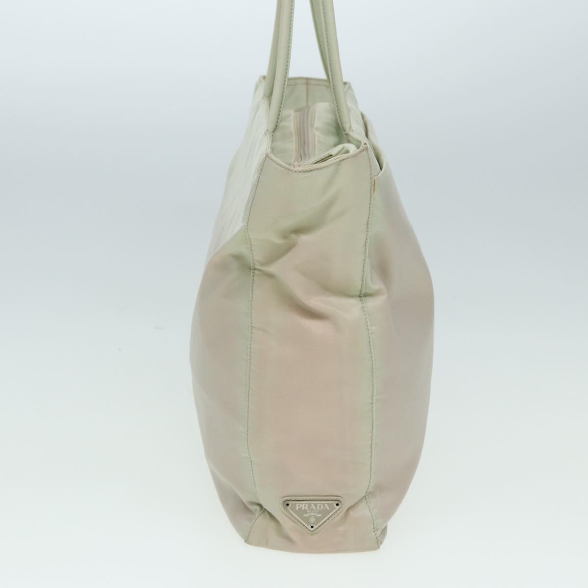 Luxury Prada Tote Bag Nylon White 84456