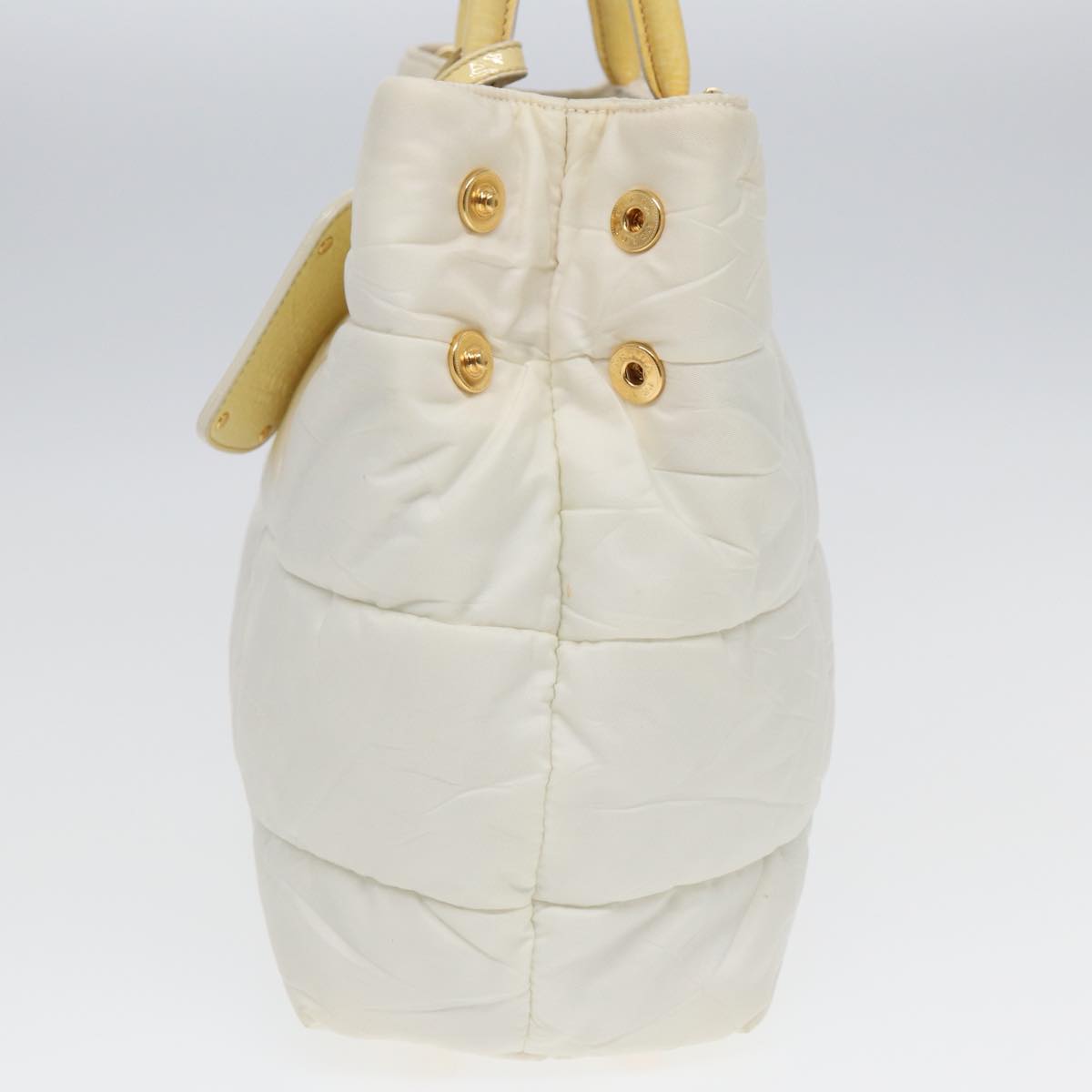 Luxury Prada Shoulder Bag Nylon White 84770