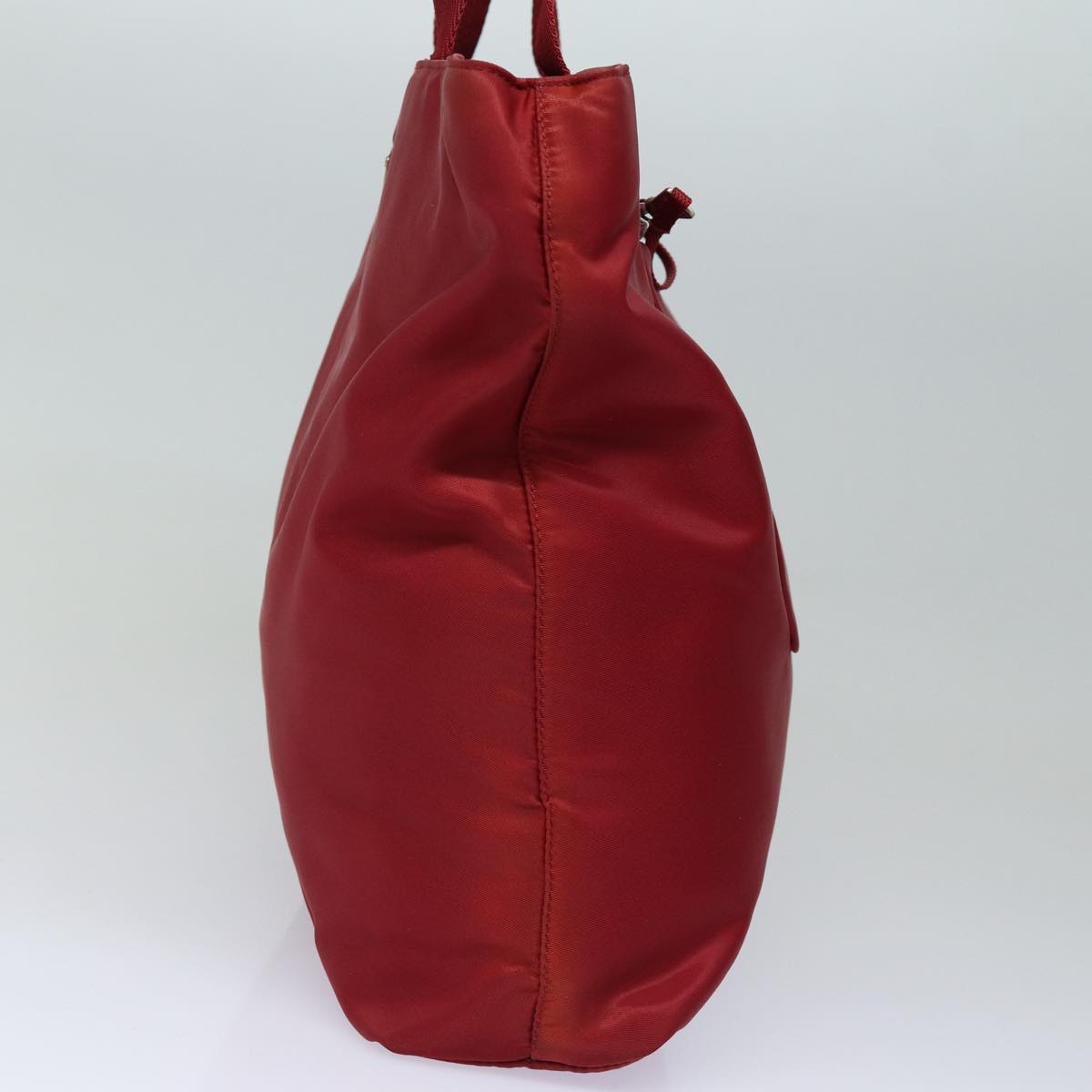 Luxury Prada Shoulder Bag Nylon Red 84772