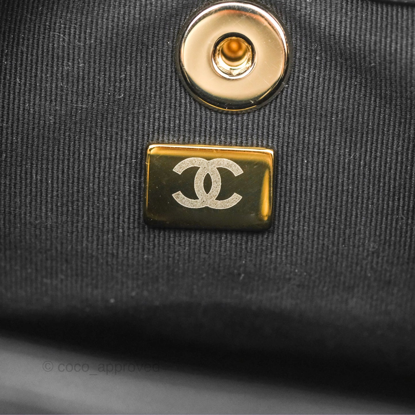 Chanel Quilted Small Duma Drawstring Backpack Black Lambskin