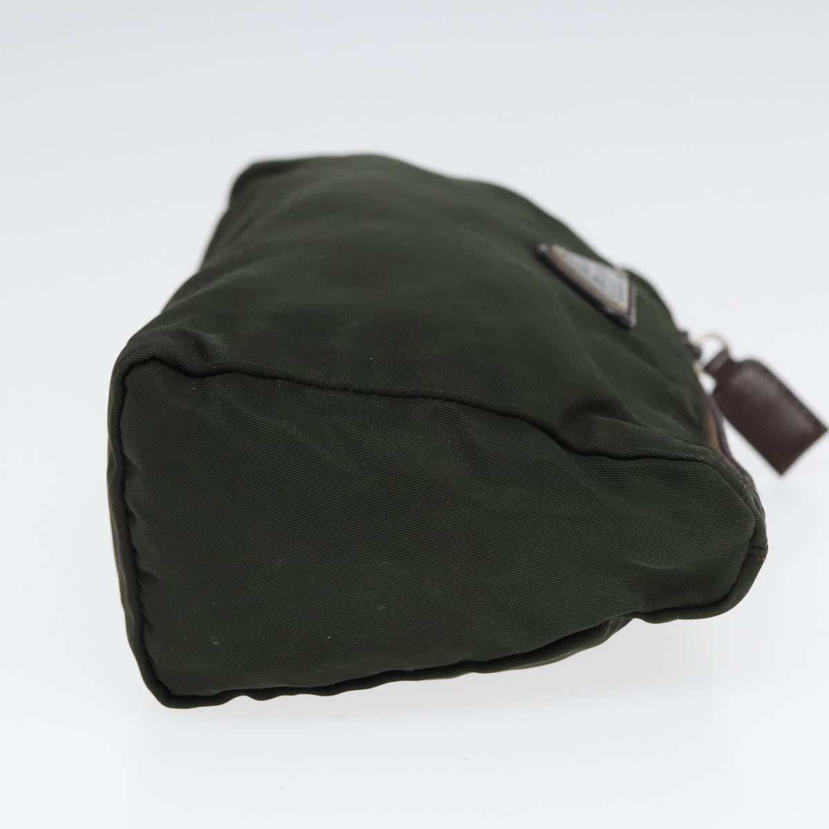 Luxury Prada Pouch Nylon Khaki 84814