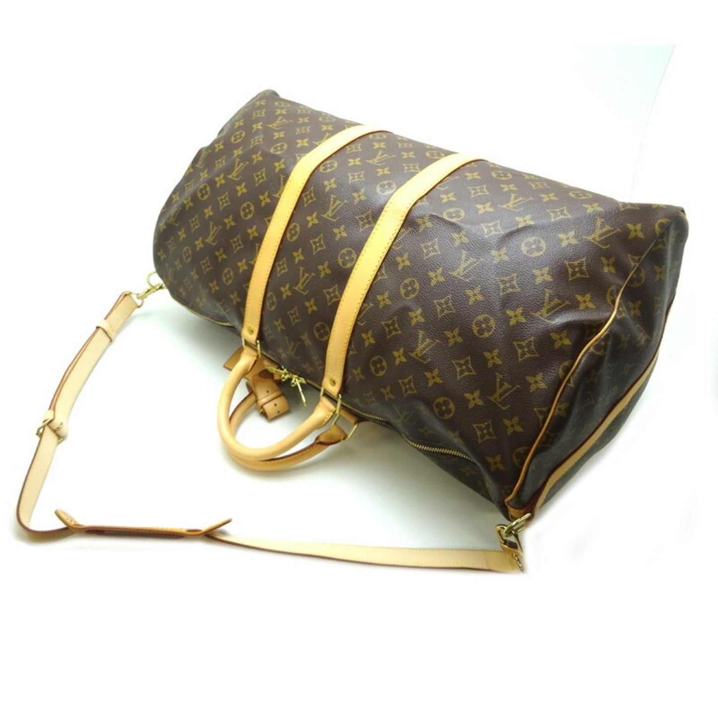 Louis Vuitton Keepall Bandouliere 55 Canvas Travel Bag ()