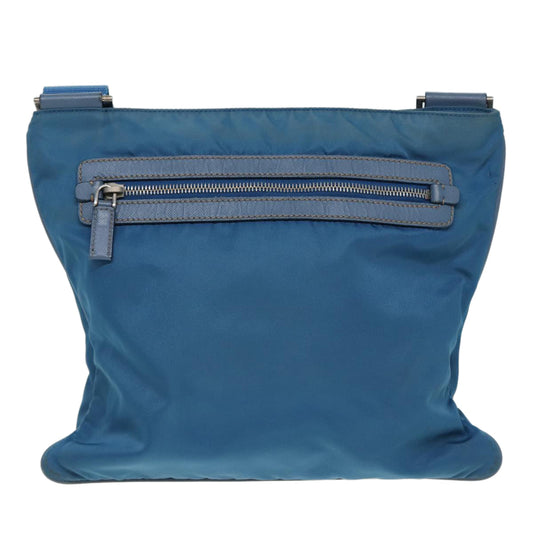 Luxury Prada Shoulder Bag Nylon Blue 85051