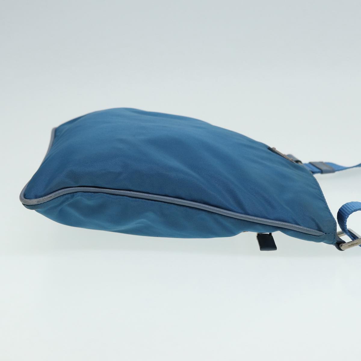 Luxury Prada Shoulder Bag Nylon Blue 85051