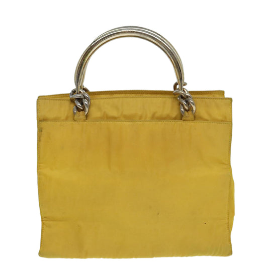 Luxury Prada Hand Bag Nylon Yellow 85132