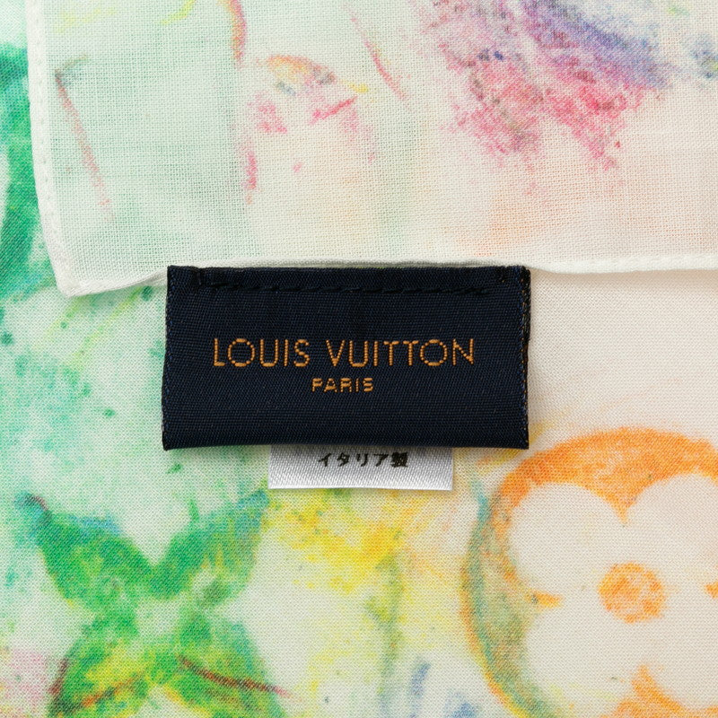 Louis Vuitton Monogram Pastel Mask Bandana Cover 3 Set MP2887 Green Orange Multicolor Cotton Louis Vuitton