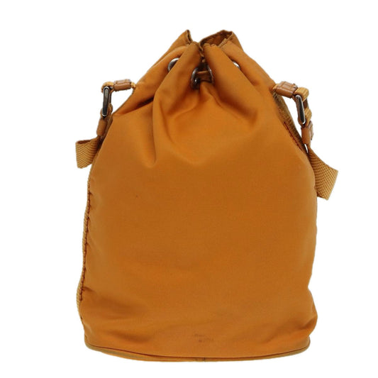 Luxury Prada Pouch Nylon Silver Orange 86150