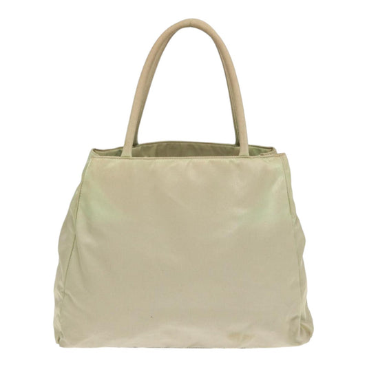 Luxury Prada Hand Bag Nylon Beige 86907
