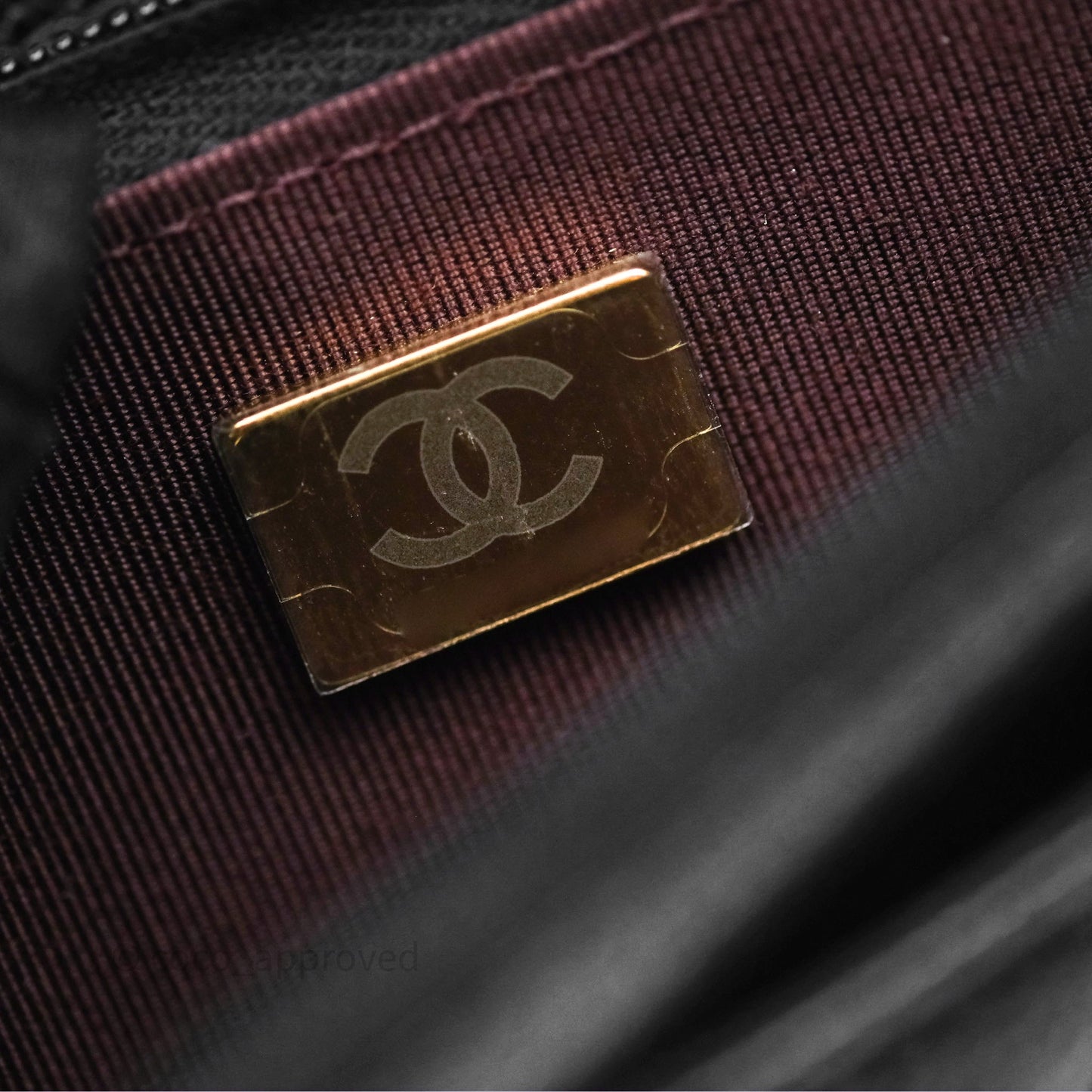 Chanel Classic Wallet On Chain WOC Quilted Black Caviar Gold Hardware