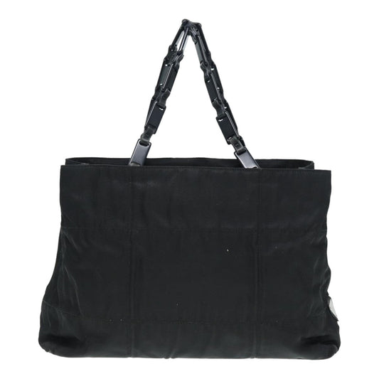 Luxury Prada Hand Bag Nylon Black 87322